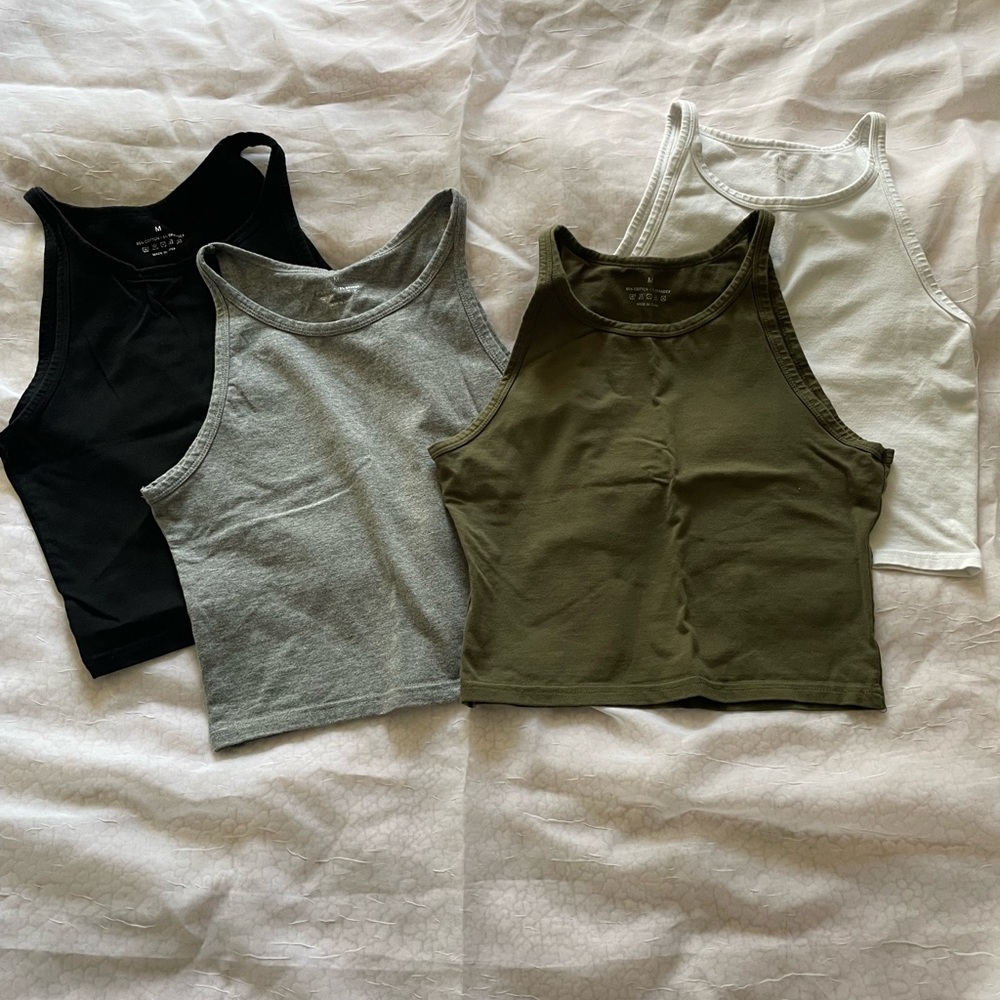 Racerback Crop Top Bundle